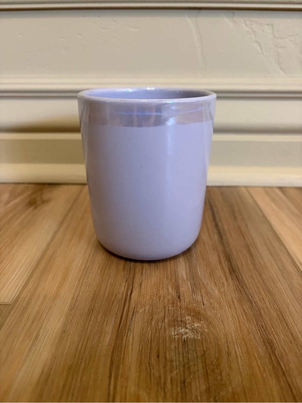 Lavender Ceramic Candle Vessel